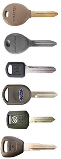 Transponder car key 